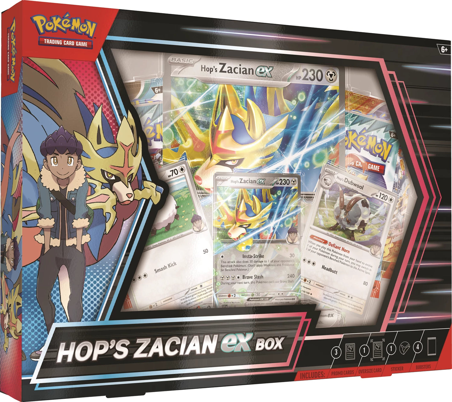 Pokemon - Hop's Zacian Ex Box