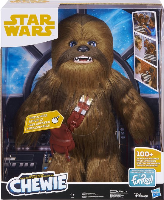FurReal Star Wars Chewbacca - Interactieve Knuffel