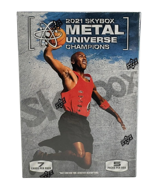 Upper Deck Skybox Metal Universe Champions 5-pack Blaster