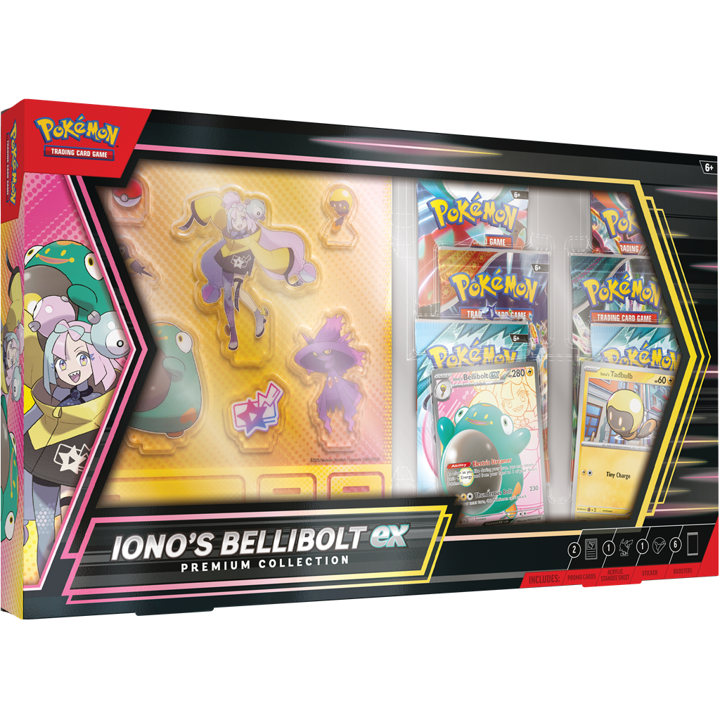 Pokemon - Iono's Bellibolt Ex Premium Collection