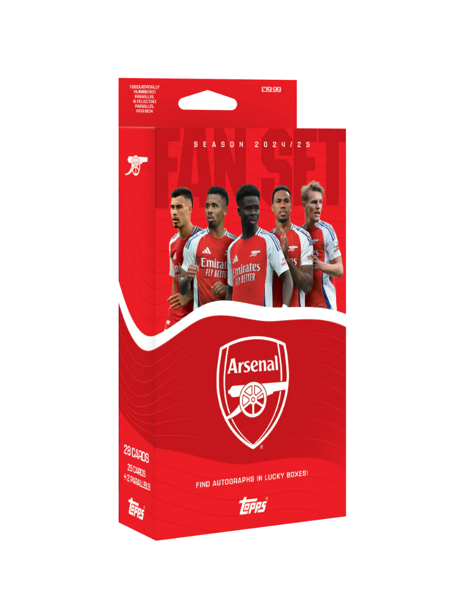 2024/25 Topps Arsenal Soccer Fan Set
