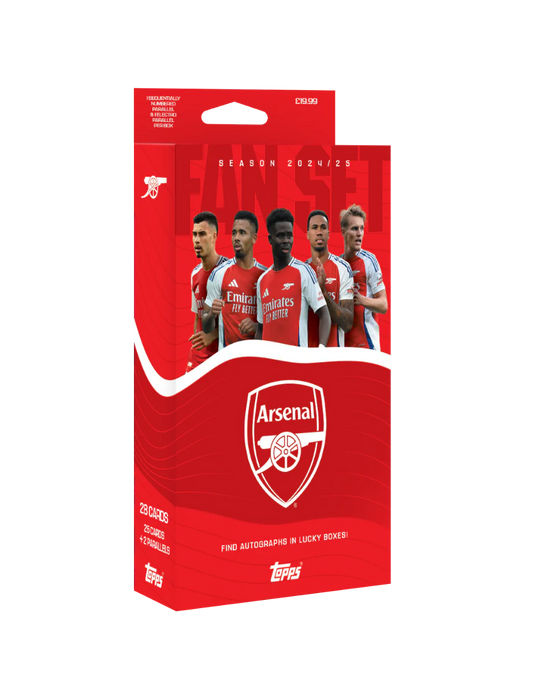 2024/25 Topps Arsenal Soccer Fan Set