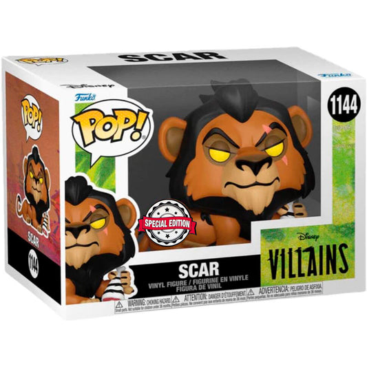 Funko Pop! Disney Villains The Lion King Scar Exclusive