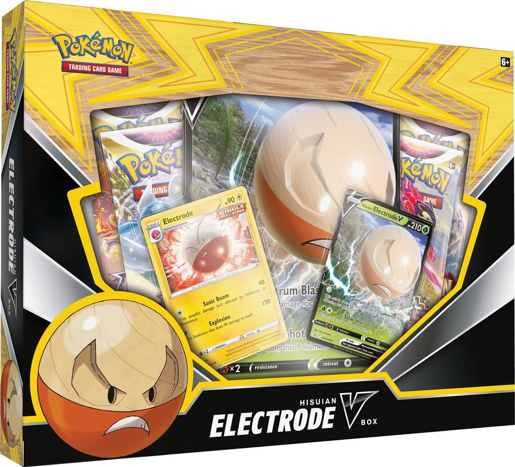POK TCG Hisuian Electrode V Box