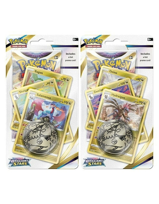 POK TCG Sword & Shield Brilliant Stars Prem Checkl