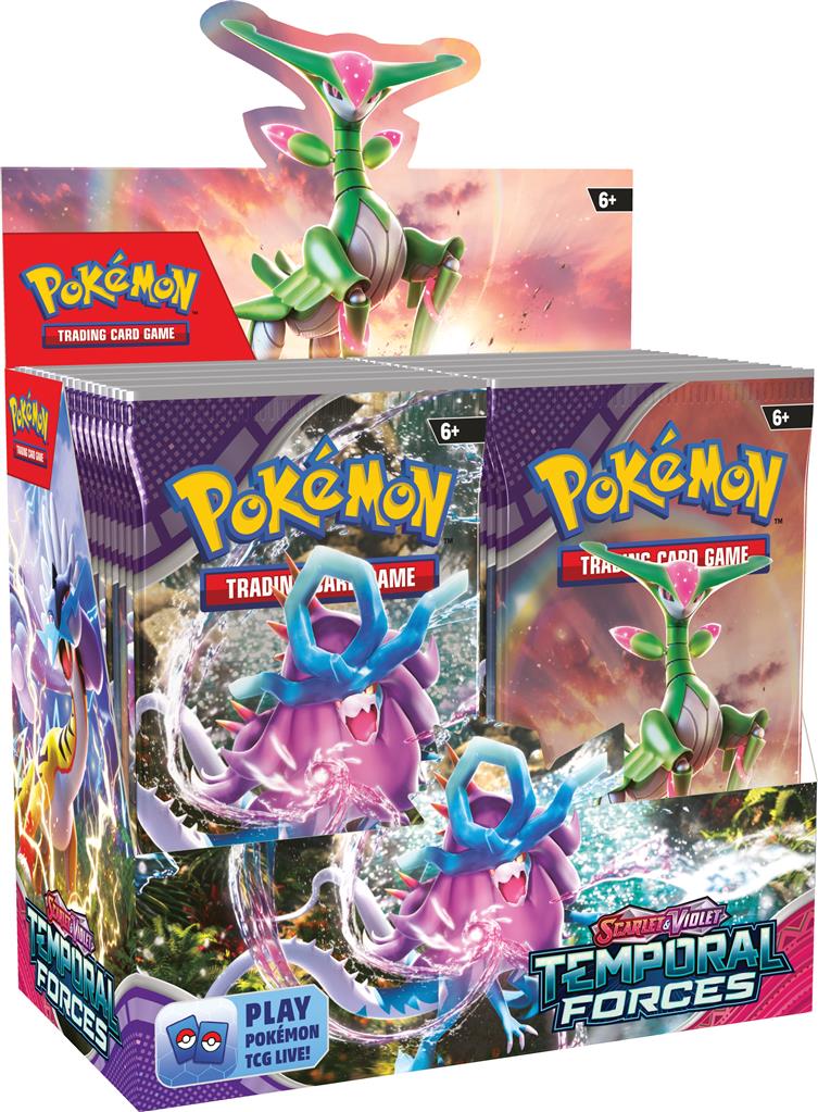 Pokemon Scarlet & Violet Temporal Forces Boosterbox