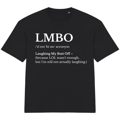 Oversized T-shirt - 'LMBO'
