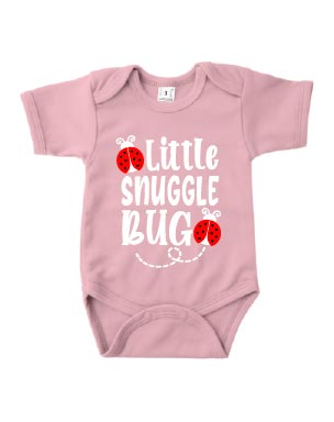 Romper korte mouw - 'Little snuggle bug'