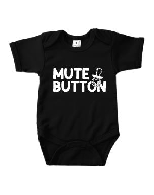 Romper korte mouw - 'Mute button'