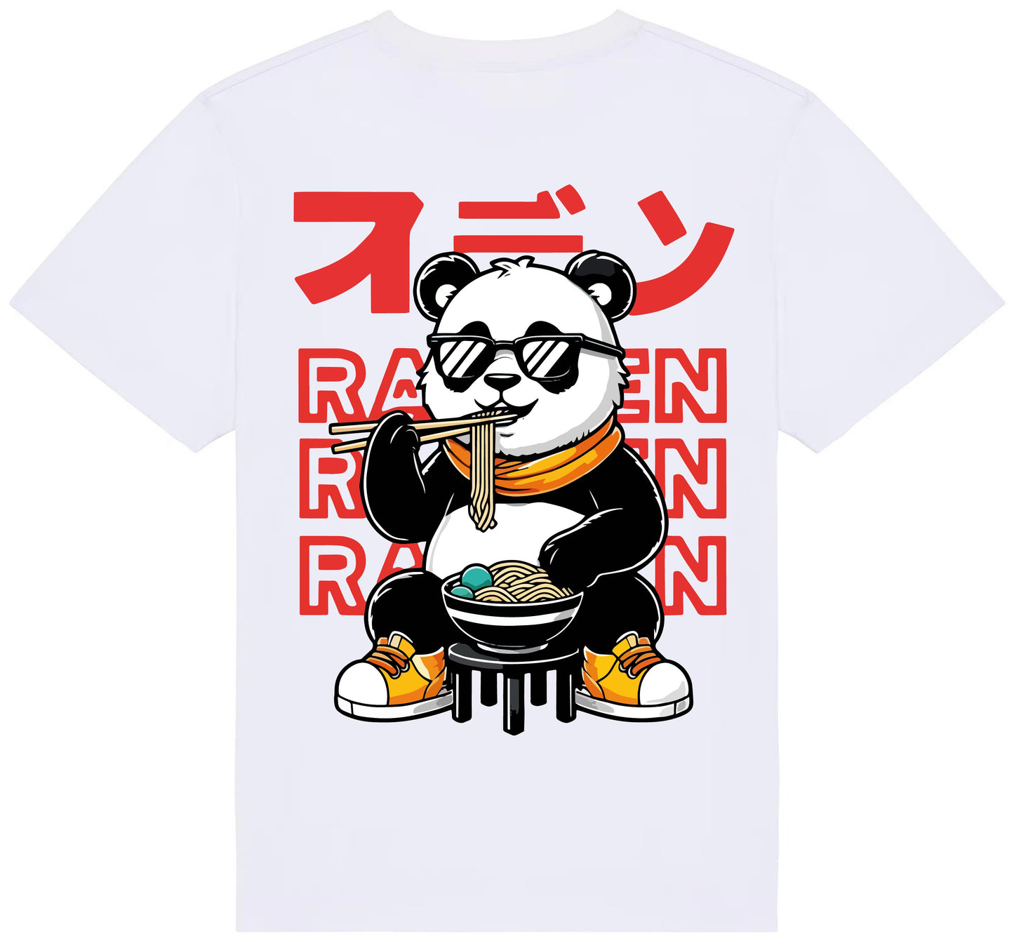 Oversized T-shirt 'Ramen Panda'