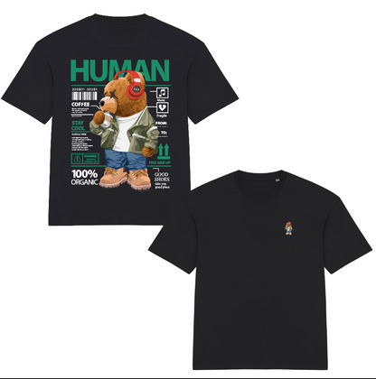 Oversized T-shirt - 'Human'