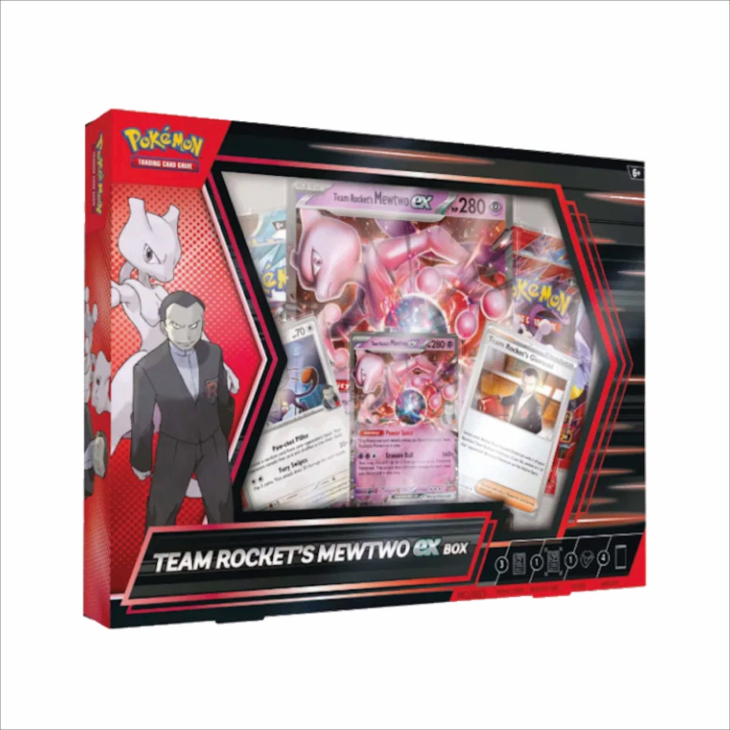 Pokemon - Team Rocket's mewtwo ex box