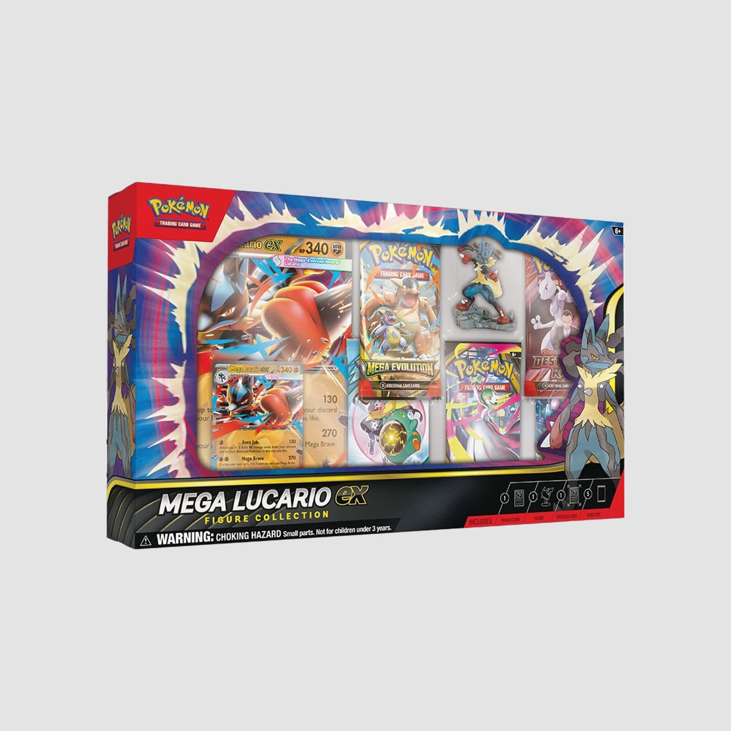 Pokemon – Mega Lucario EX Figure Collection Box