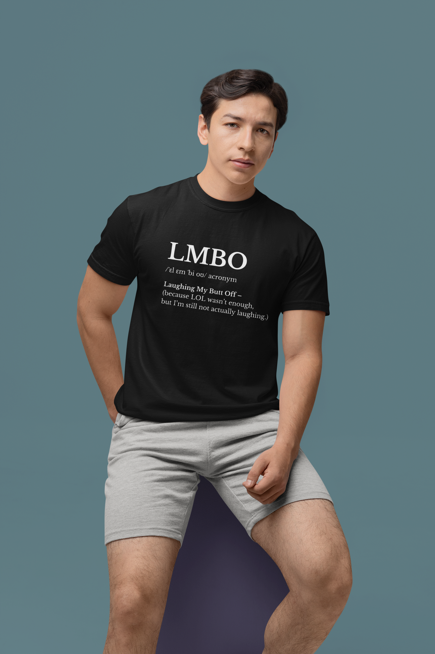 Oversized T-shirt - 'LMBO'