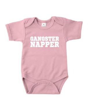 Romper korte mouw - 'Gangster napper'