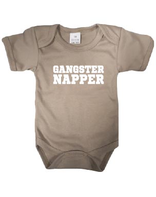 Romper korte mouw - 'Gangster napper'