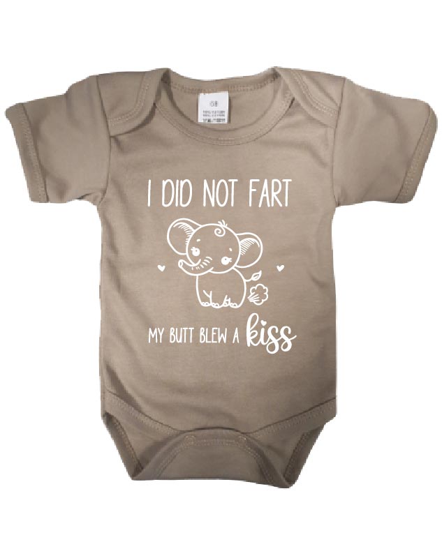 Romper korte mouw - 'I Did Not Fart'