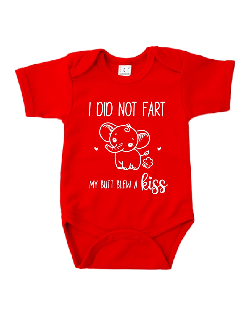 Romper korte mouw - 'I Did Not Fart'