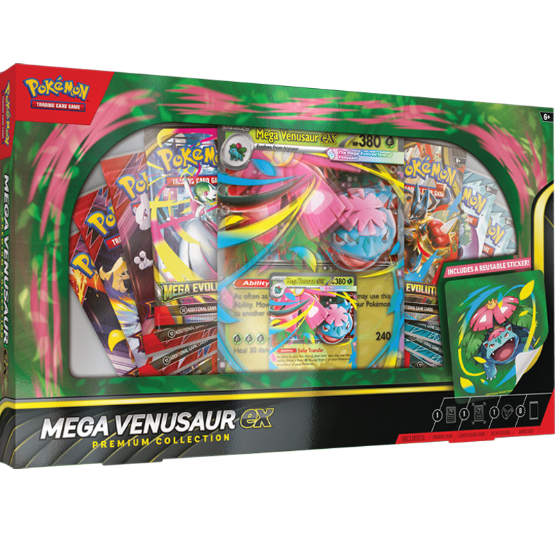 Mega Venusaur Ex Premium Box