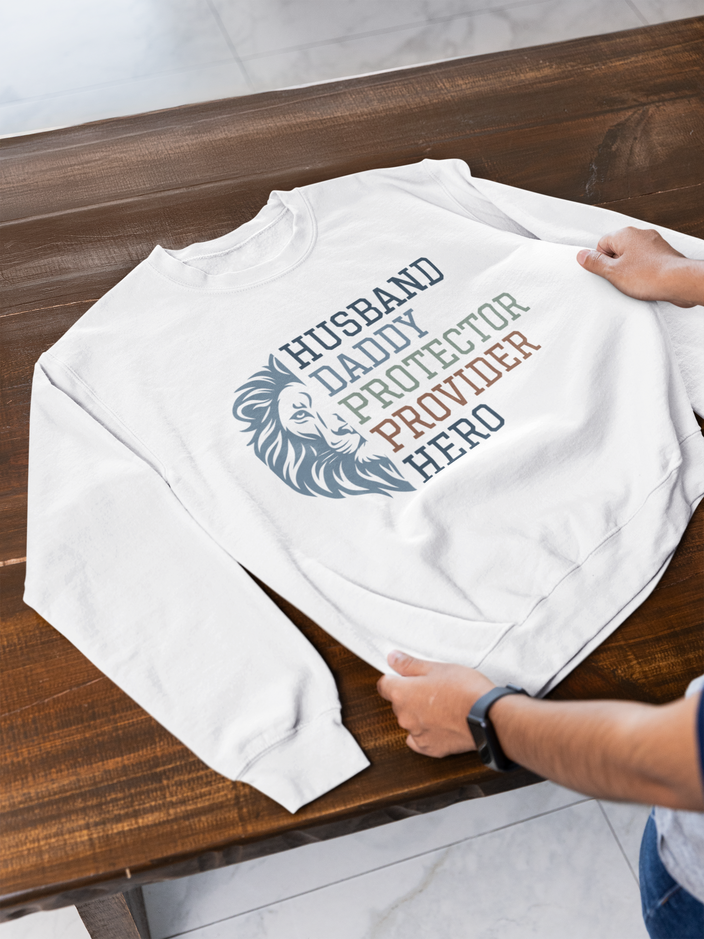 Sweater - 'Husband, Daddy,...'