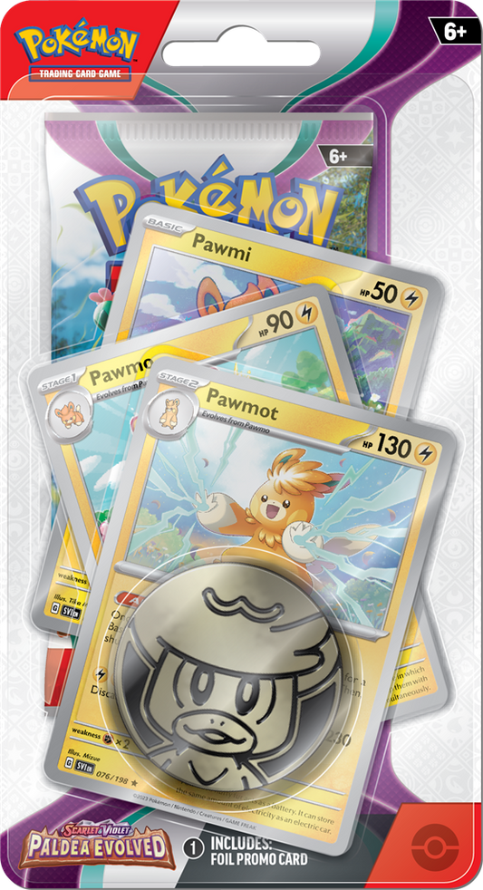 Pokemon Scarlet & Violet - Paldea Evolved Premium checklane