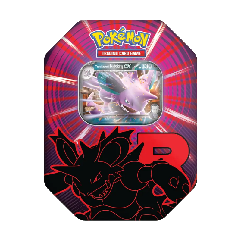 Pokemon - Team Rocket Tin Nidoking EX