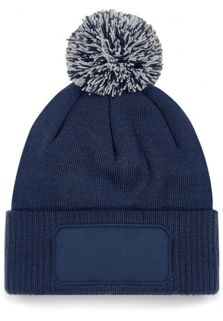 Snowstar patch beanie